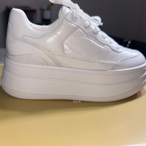 Michael Kors Hayes Empire Logo Platform Sneakers